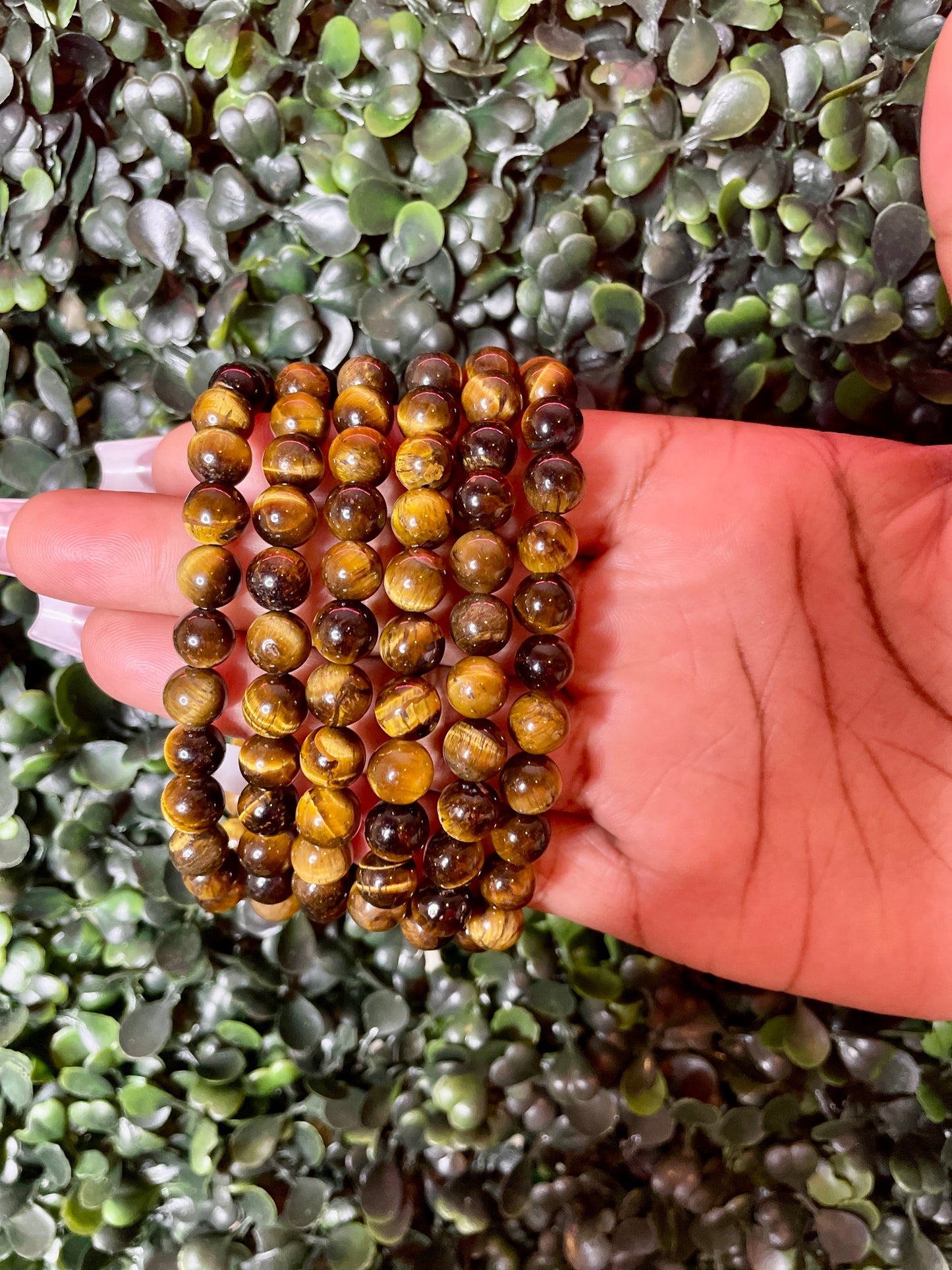 Golden Tiger Eye Crystal Bracelet🤎